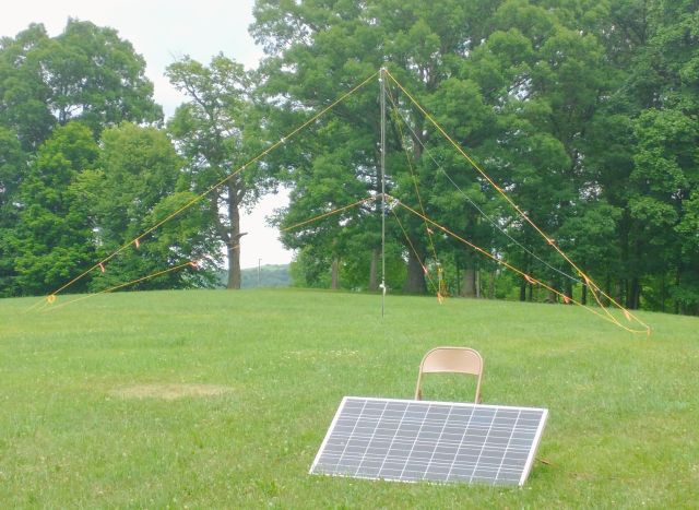Solar Panel & Antenna