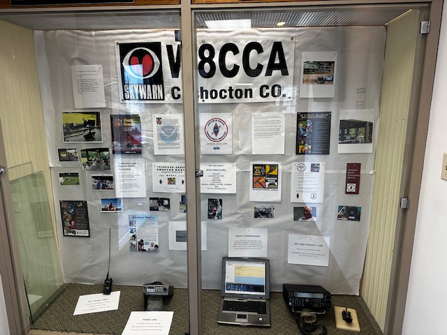 Club Library Display.